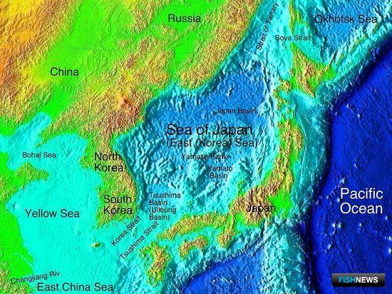 «Политкорректная» карта Японского моря. Фото M_T («Википедия»)