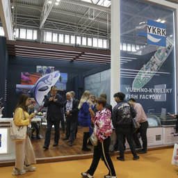 Южно-Курильский рыбокомбинат – традиционный участник выставки в Циндао. Фото предоставлено компанией Expo Solutions Group
