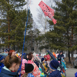 В фестивале приняли участие около 400 жителей Зеи, в основном – семьи с детьми школьного и дошкольного возраста. Фото пресс-службы правительства области