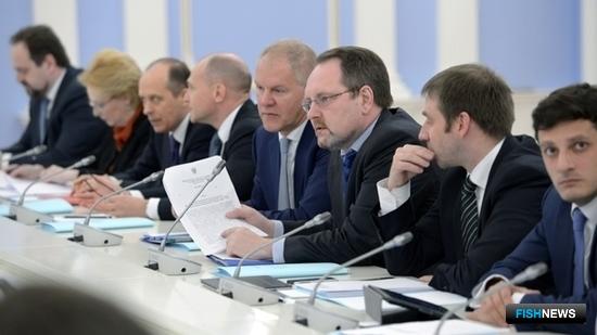 Заседание Правительственной комиссии по контролю за осуществлением иностранных инвестиций. Фото пресс-службы Правительства РФ.