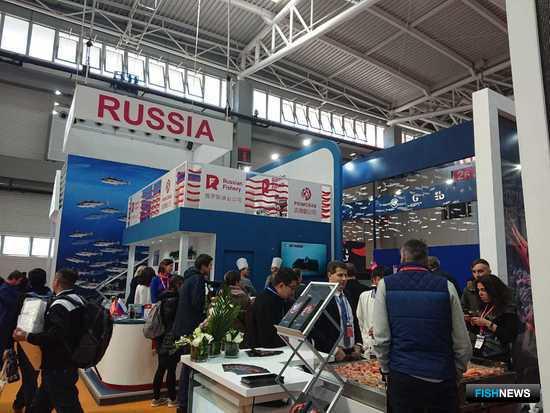 Российские рыбопромышленные компании традиционно участвуют в Международной выставке China Fisheries & Seafood Expo
