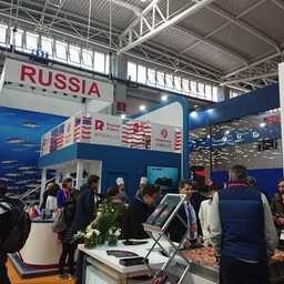 Российские рыбопромышленные компании традиционно участвуют в Международной выставке China Fisheries & Seafood Expo