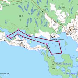 Участок находится на озере Уклеинском